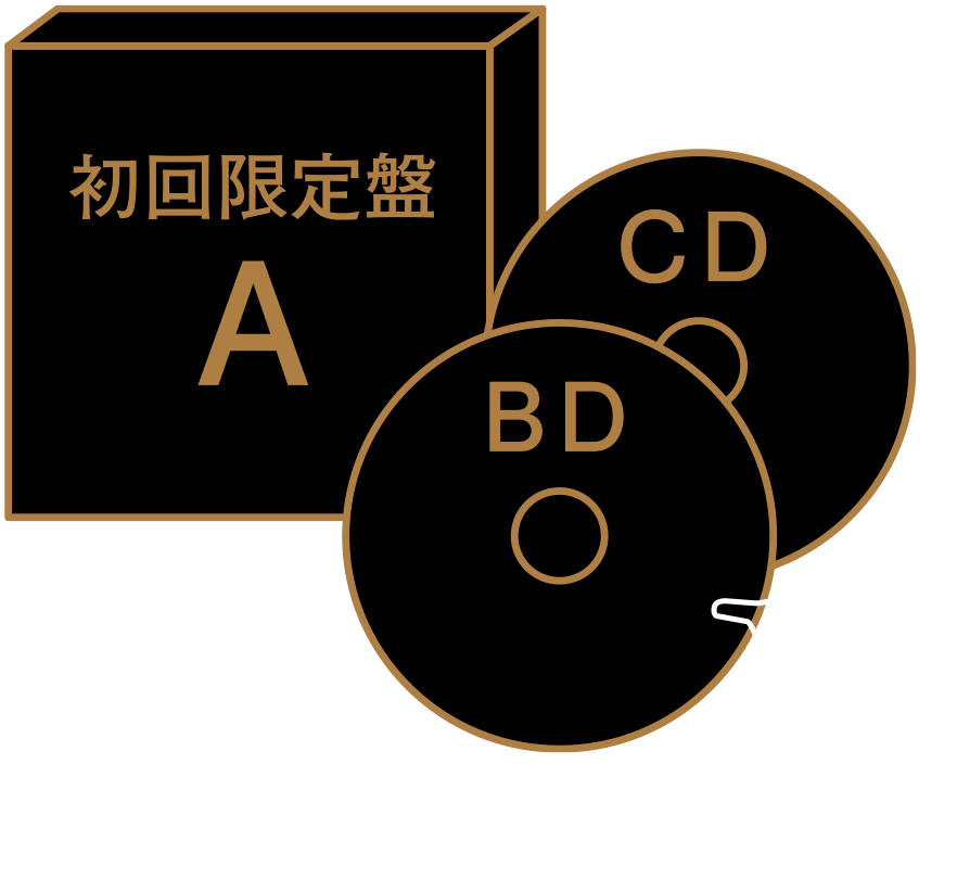 初回限定盤A 歴代MUSIC CLIPS集BD付