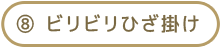 ⑧ ビリビリひざ掛け